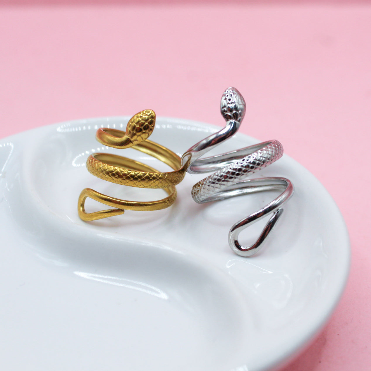 ANILLO SERPIENTE TEXTURA