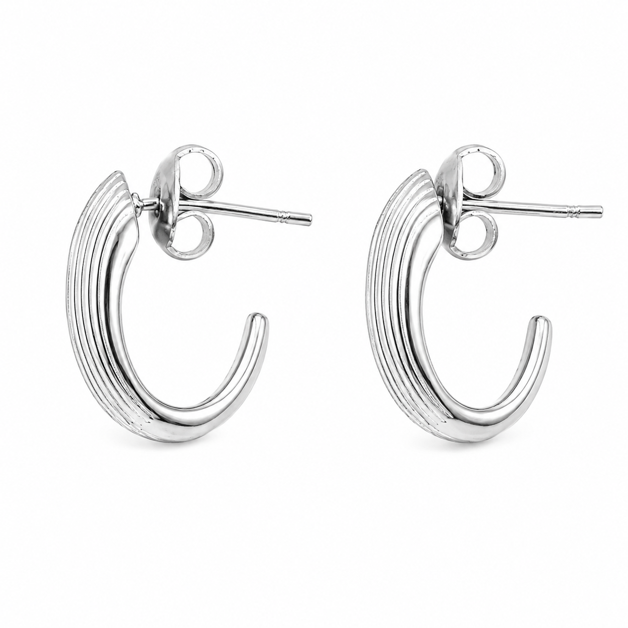 ARETE TIPO SEMILLA CON LÍNEAS RELIEVE