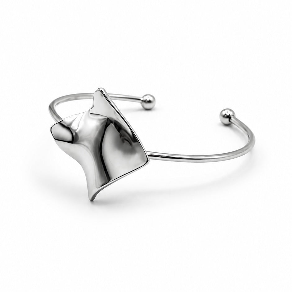 BRAZALETE RÍGIDO ROMBO IRREGULARIDADES