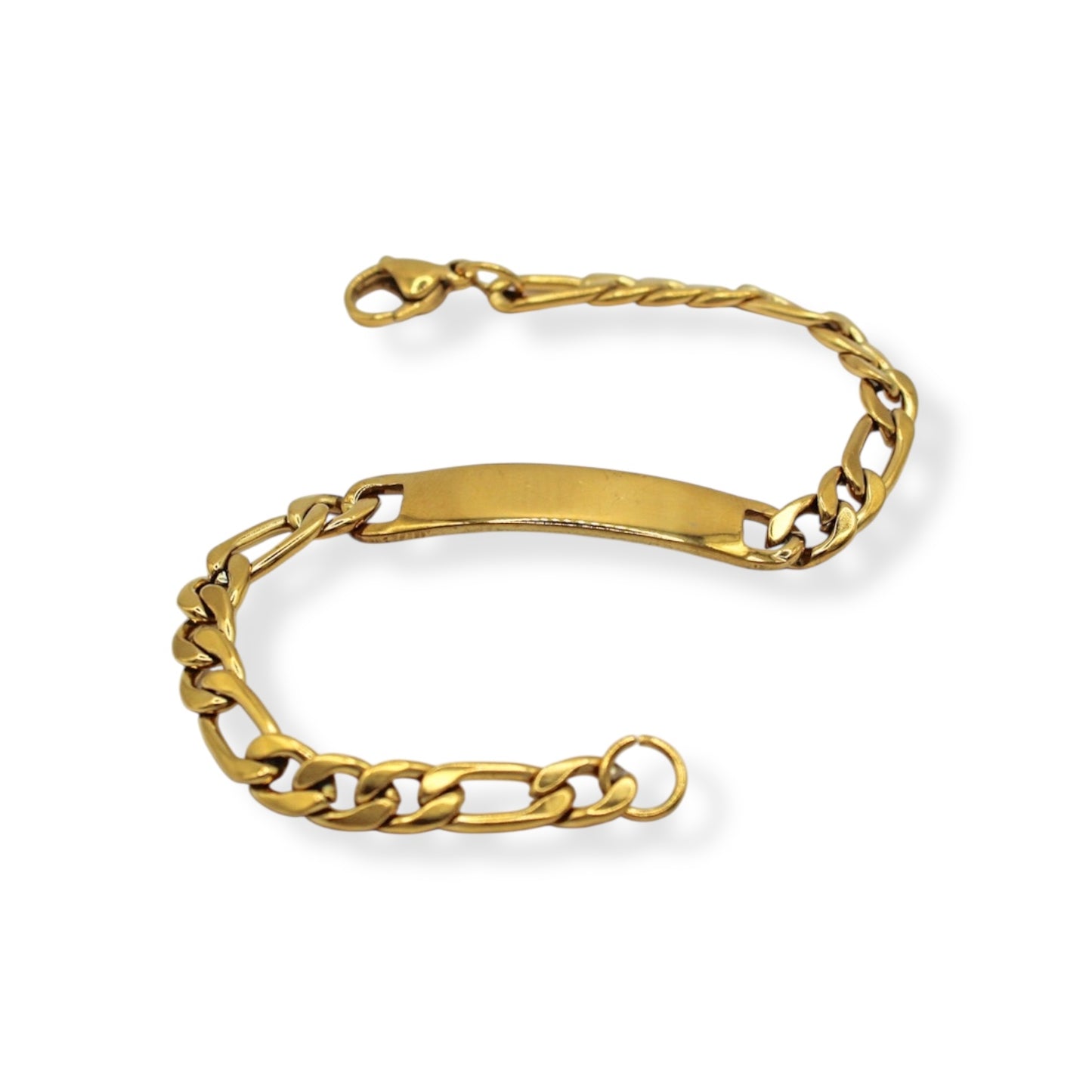 ESCLAVA PLATEADA ESLABÓN LARGO