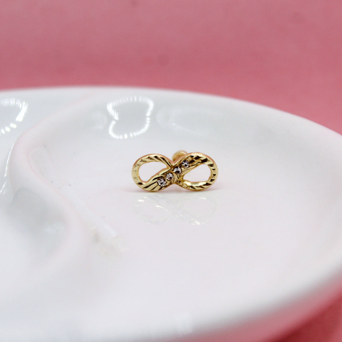 INFINITO GRANDE ZIRCONIA 10K