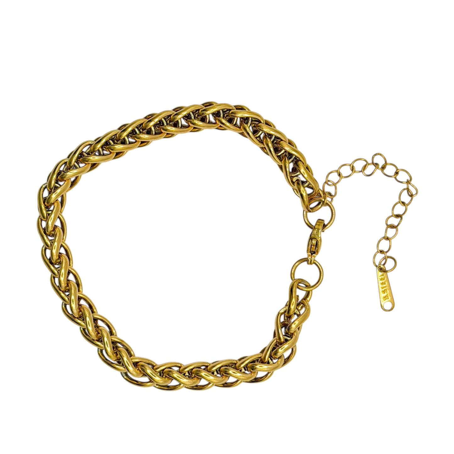 PULSERA ESLABÓN TRENZADO