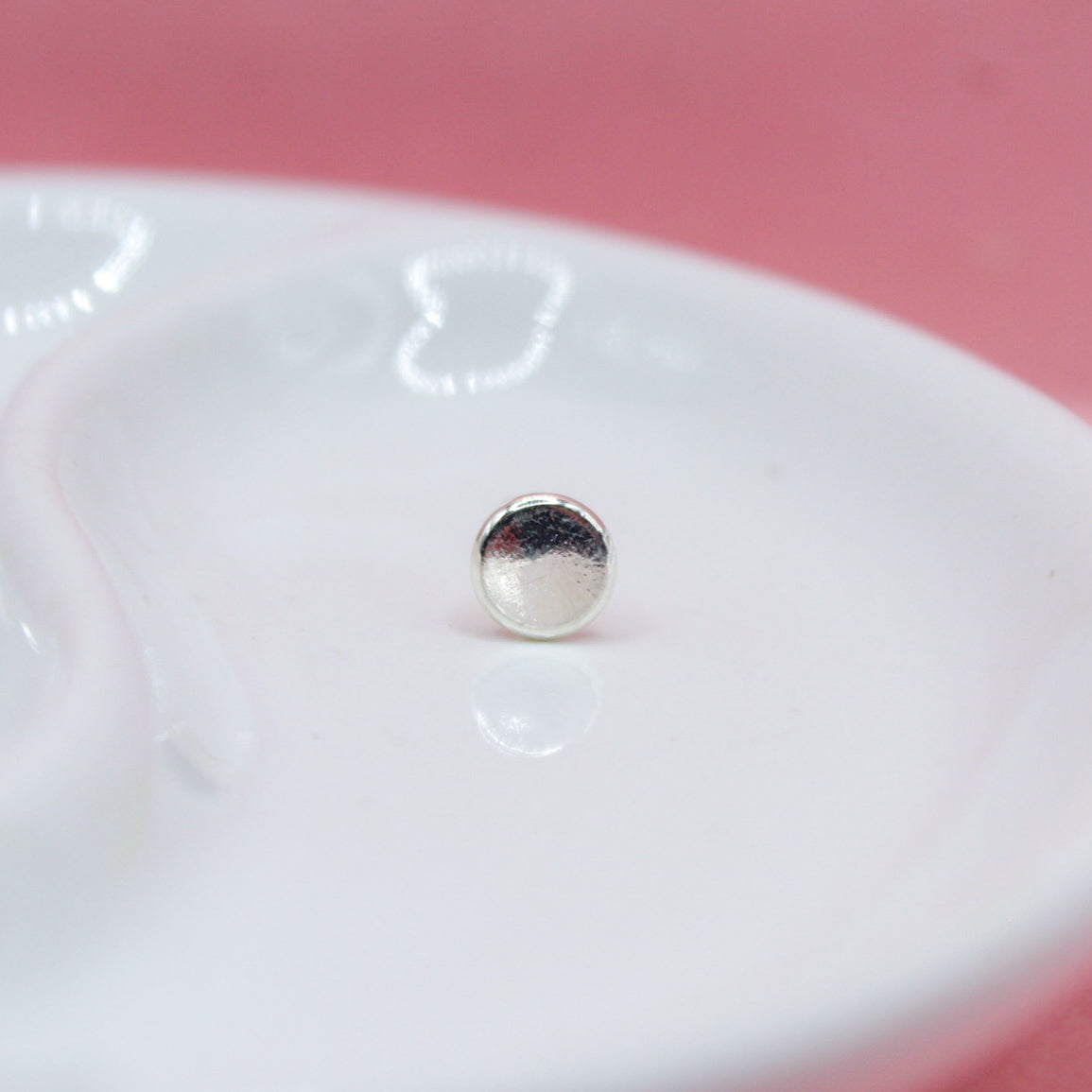 BROQUEL CÍRCULO LISO .925