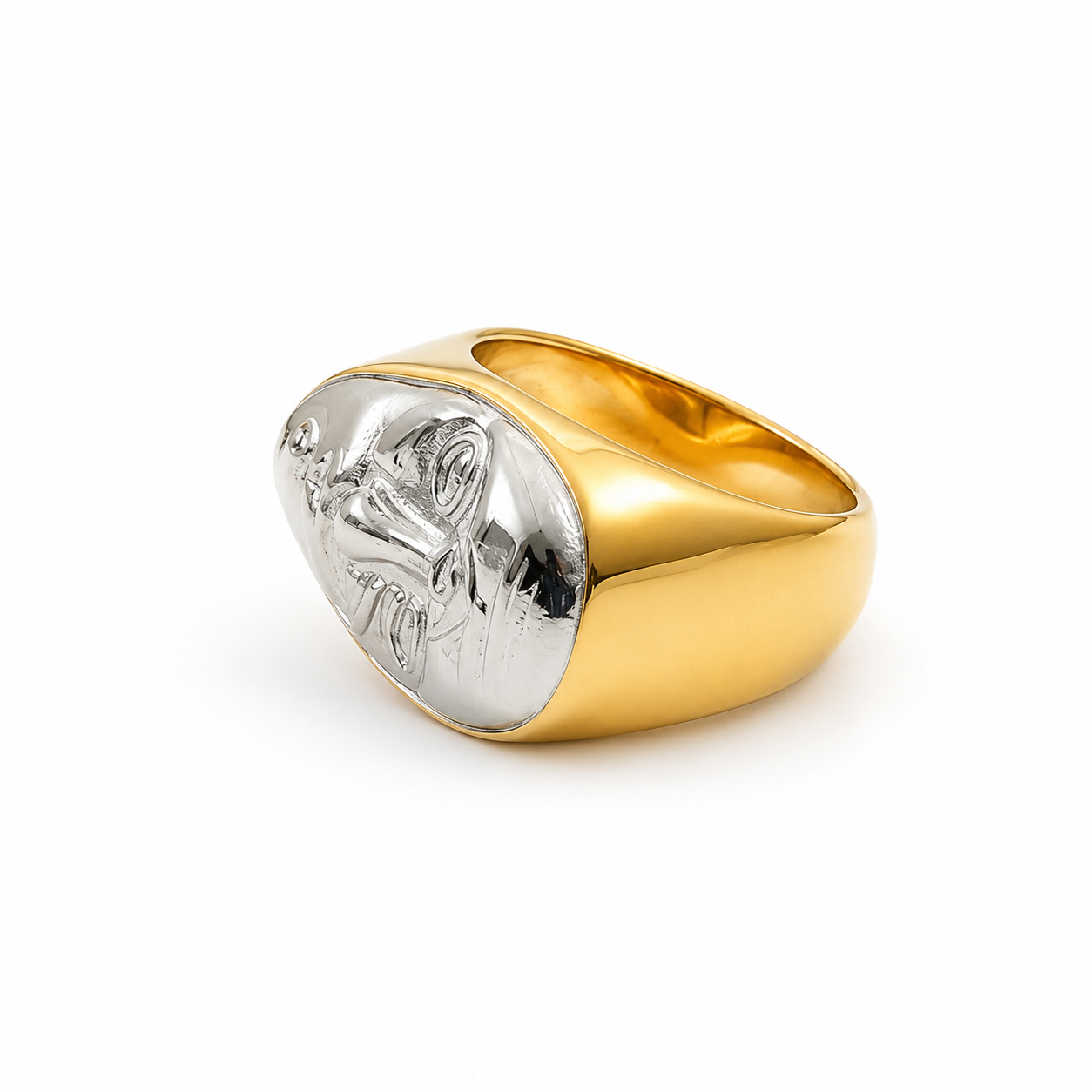 ANILLO CHUNKY MIXTO CARA