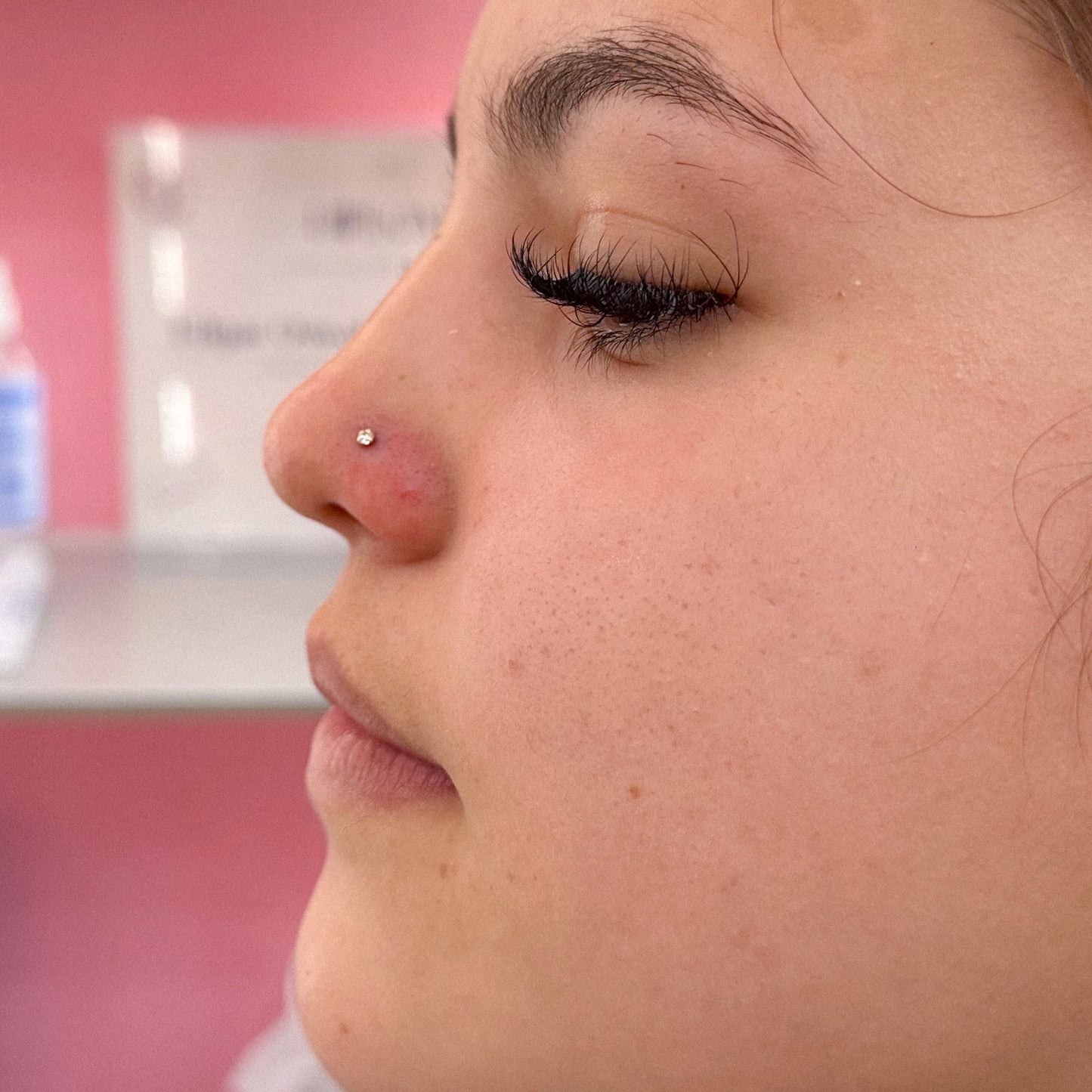 NOSTRIL ZIRCONIA 10K