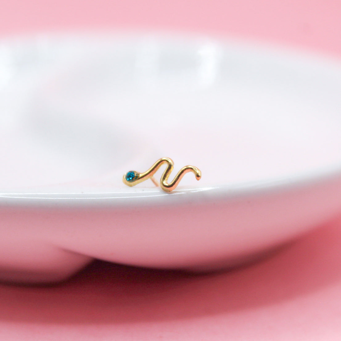 SERPIENTE ZIRCONIA 10K