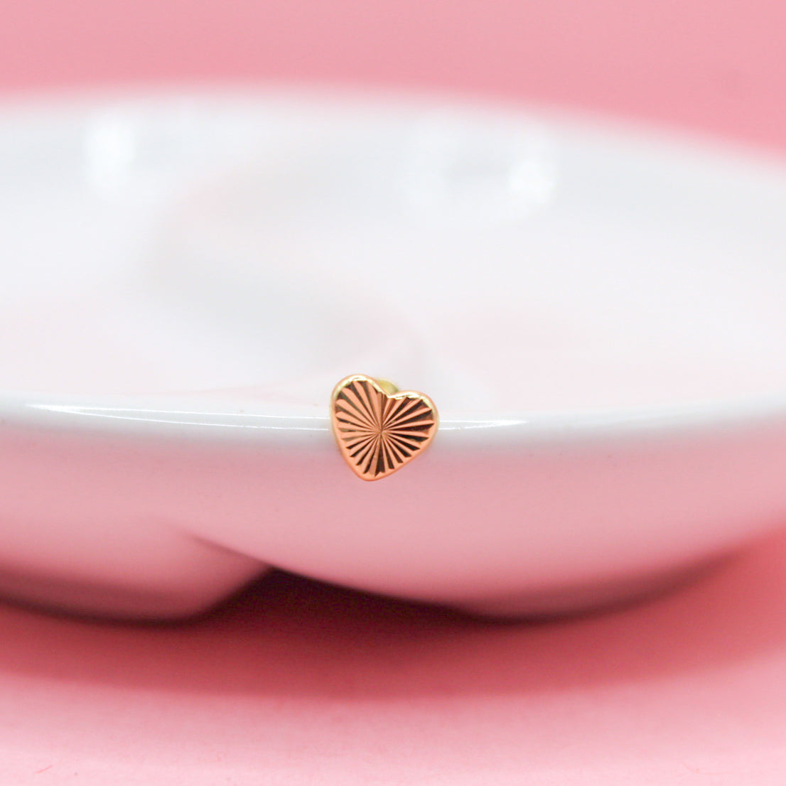 CORAZÓN DIAMANTADO 10K