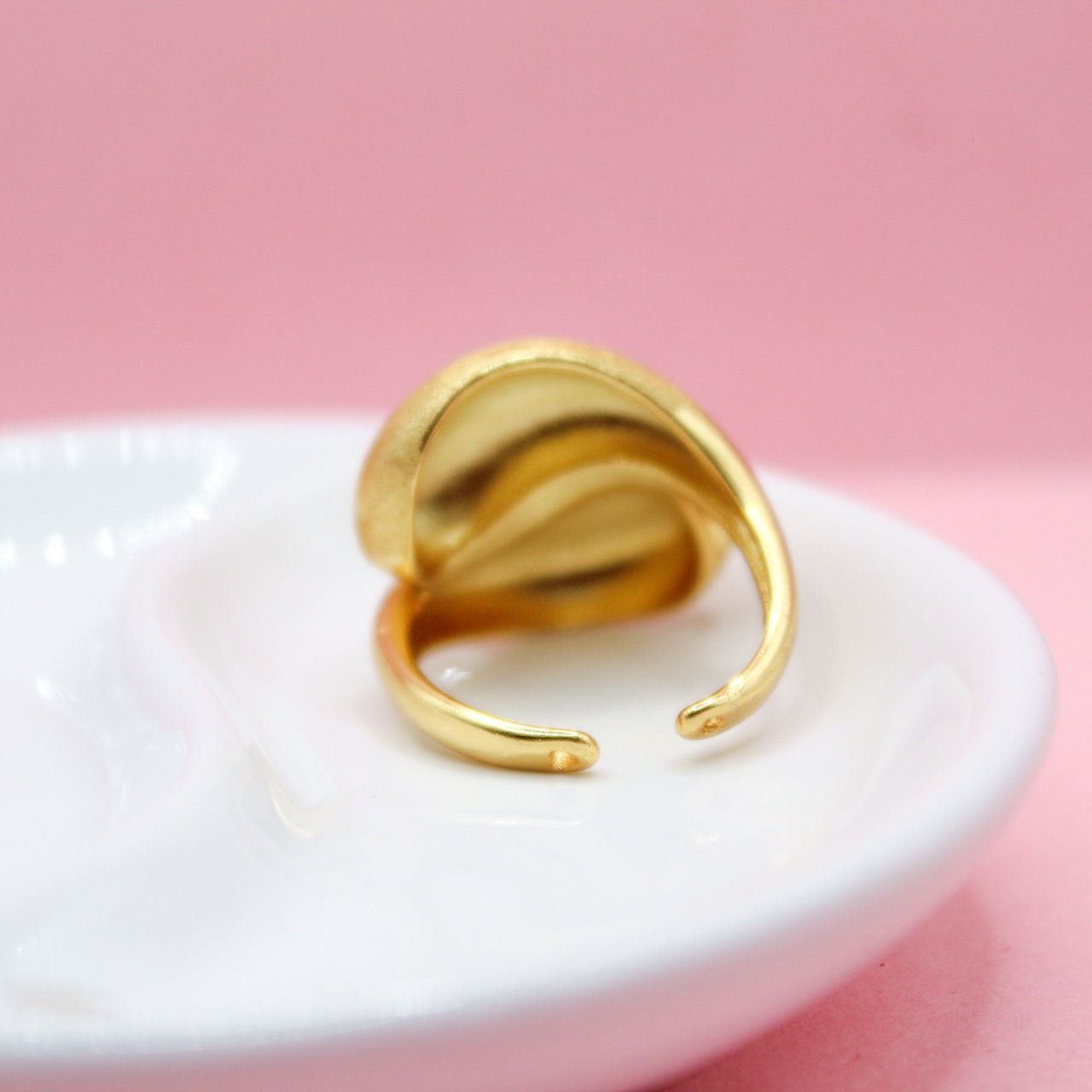 ANILLO GOTA SOBRE GOTA CON TEXTURA