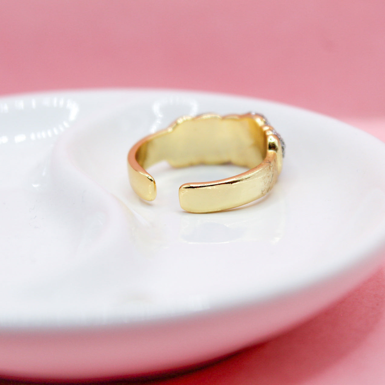 ANILLO ZIRCONIAS BLANCAS