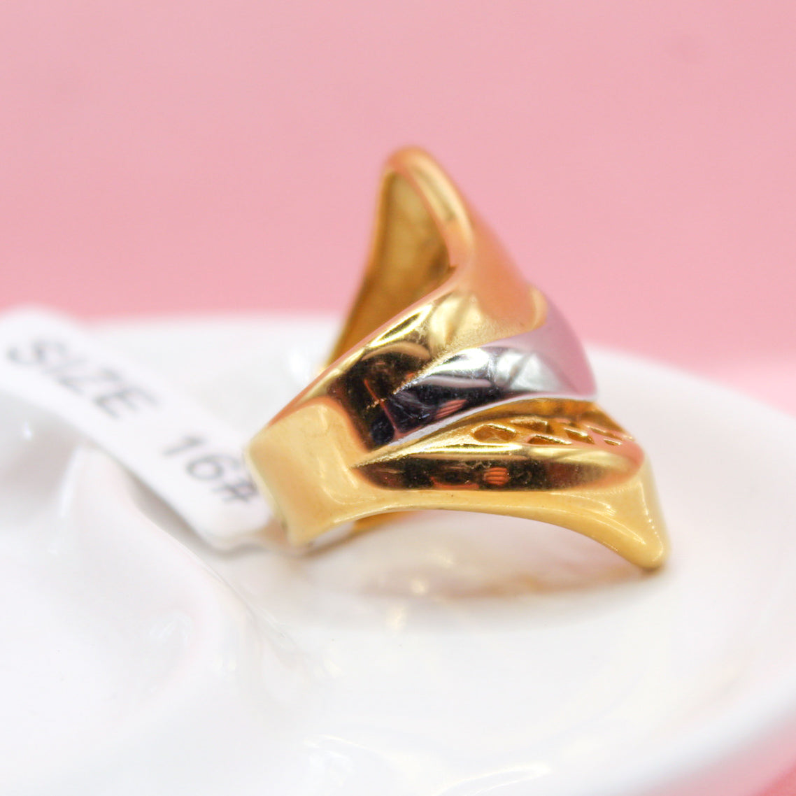 ANILLO CHUNKY EN PICO MIXTO