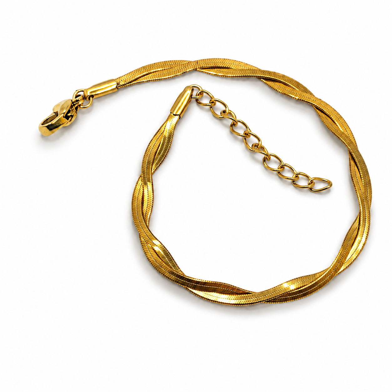 PULSERA PLANCHADA TORCIDA