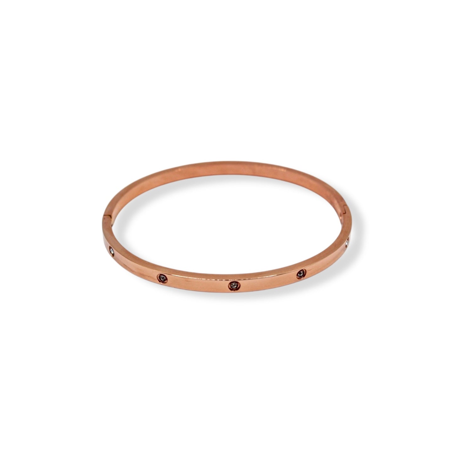 BRAZALETE CARTXR ROSE GOLD SOLO ZIRCONIAS