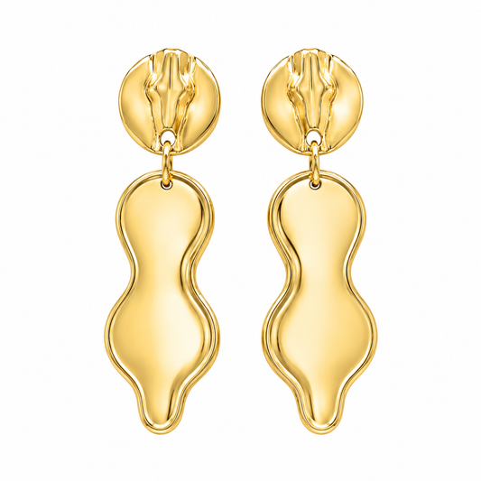 ARETES CHUNKY GOTAS ESCURRIDAS