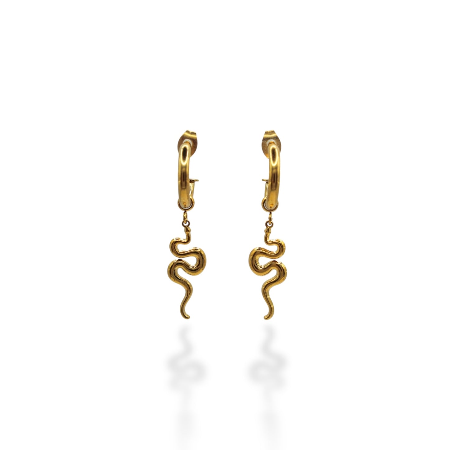 ARETE MEDIA ARRACADA COLGANTE SERPIENTE LISA