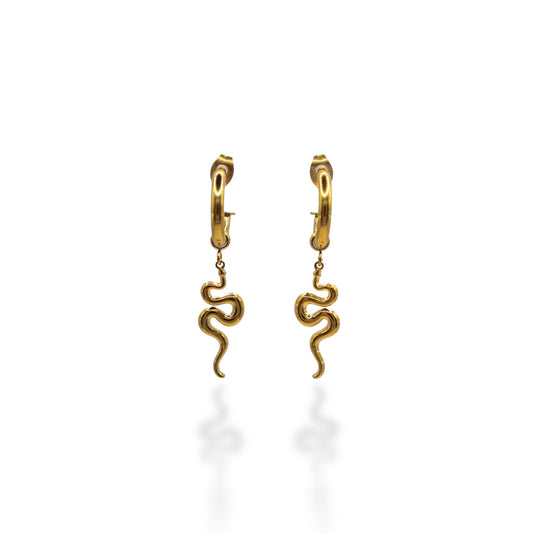 ARETE MEDIA ARRACADA COLGANTE SERPIENTE LISA