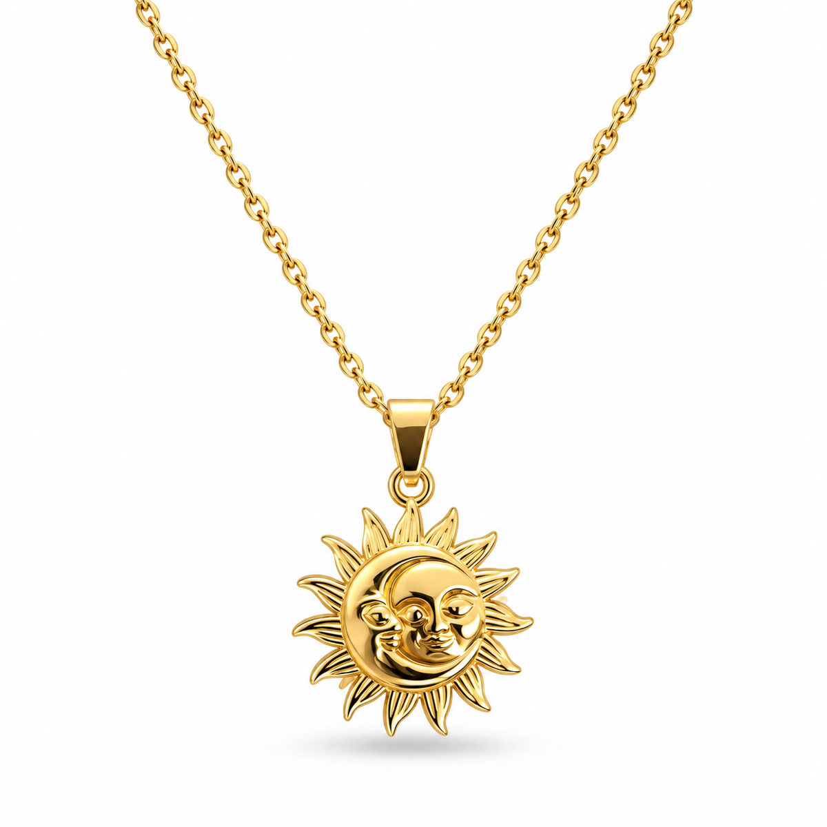 COLLAR LUNA Y SOL DETALLES