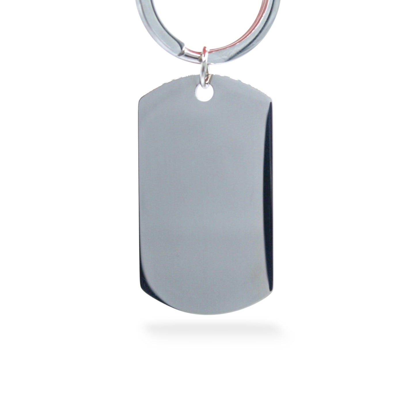 LLAVERO RECTANGULAR PLATEADO