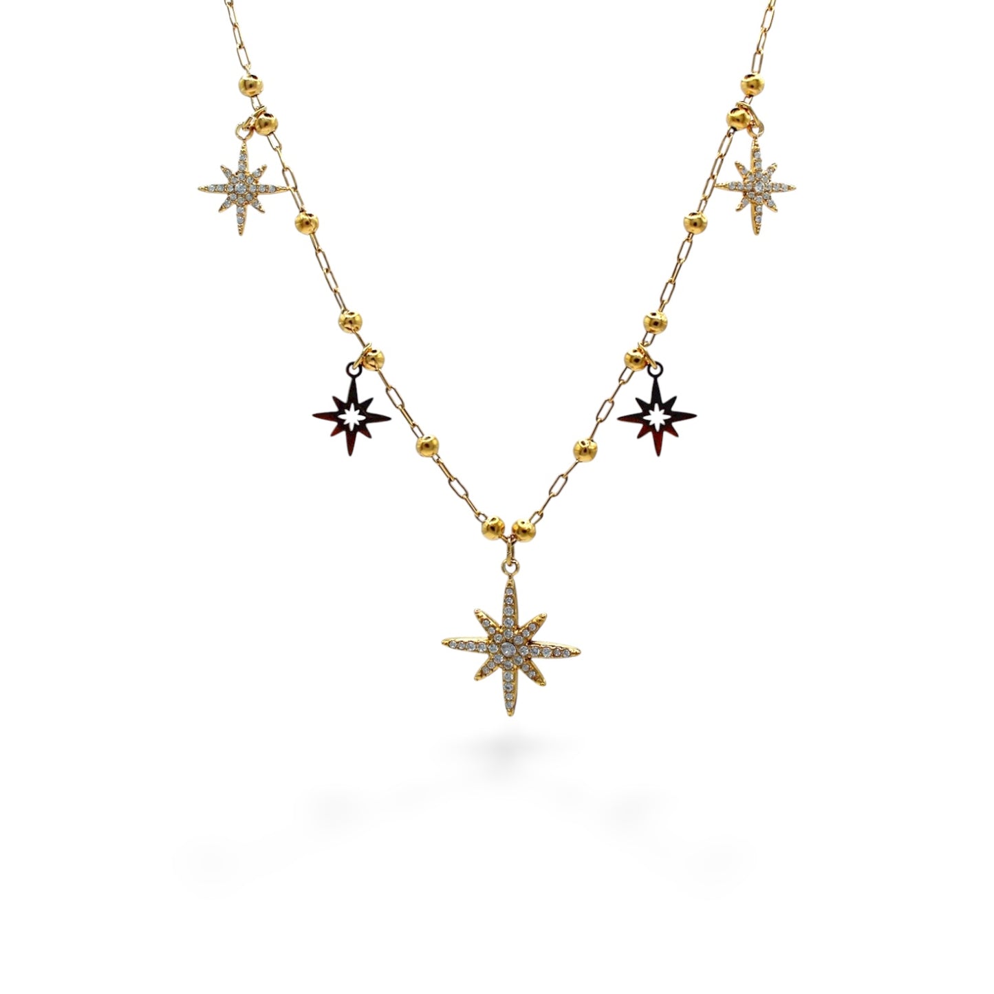 COLLAR DIJES DESTELLOS LISOS