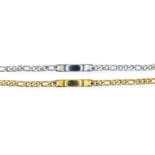 ESCLAVA PLATEADA ESLABÓN LARGO