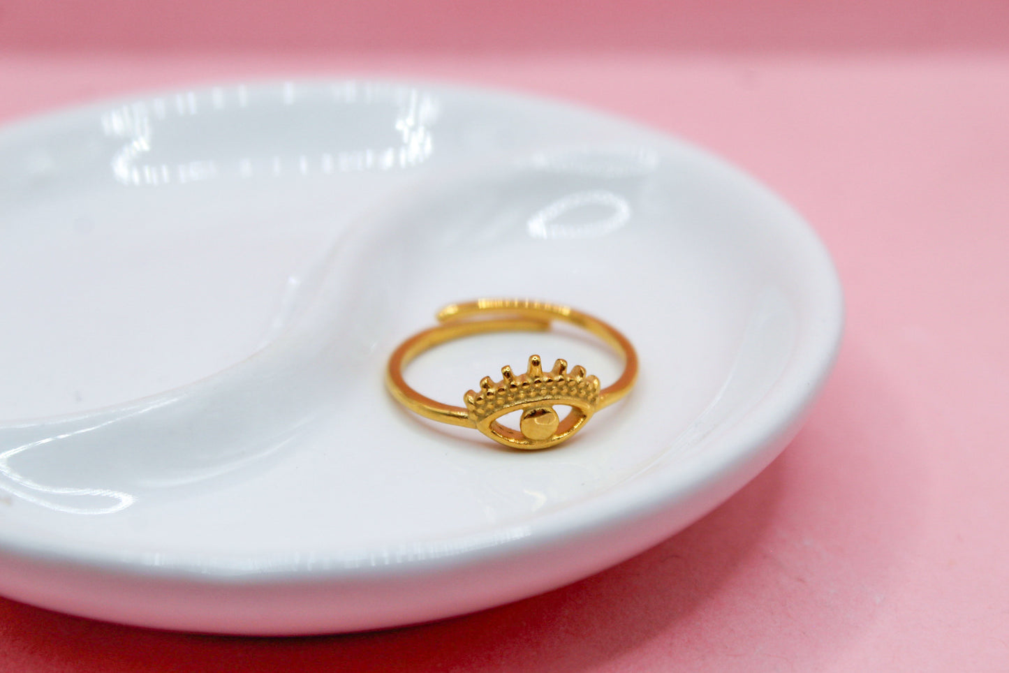 ANILLO OJO CON PESTAÑAS