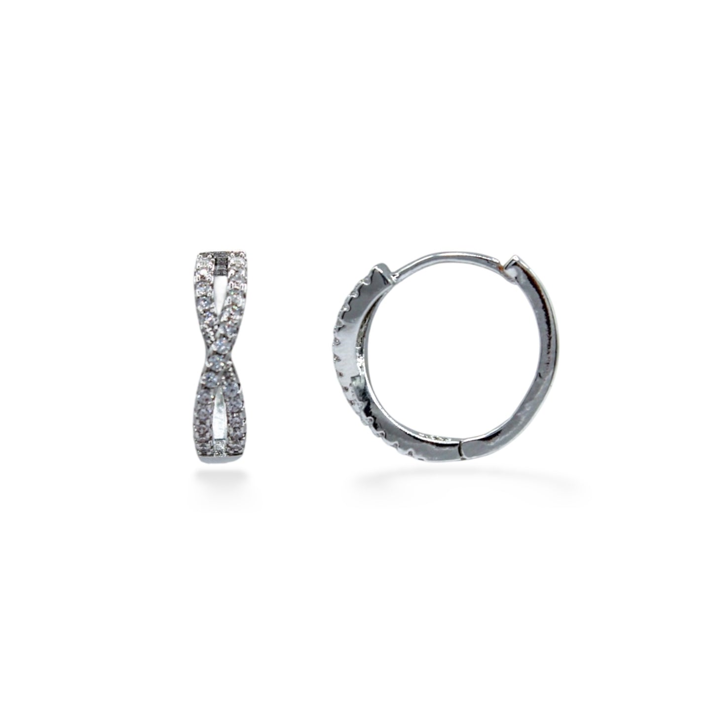 ARRACADAS X CON ZIRCONIAS