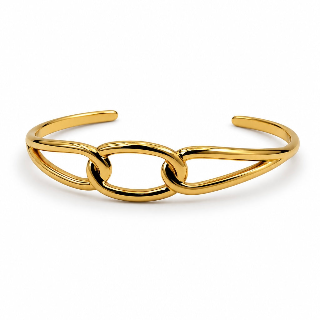 BRAZALETE RÍGIDO TRES ESLABONES