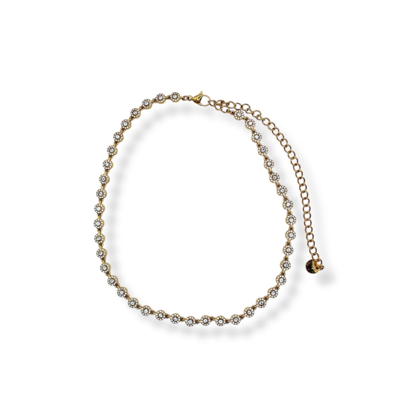 COLLAR CIRCULO ZIRCONIA CHICO (GARGANTILLA)