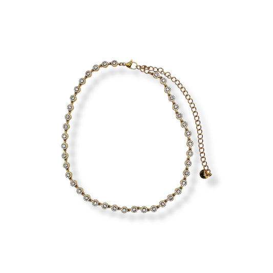 COLLAR CIRCULO ZIRCONIA CHICO (GARGANTILLA)