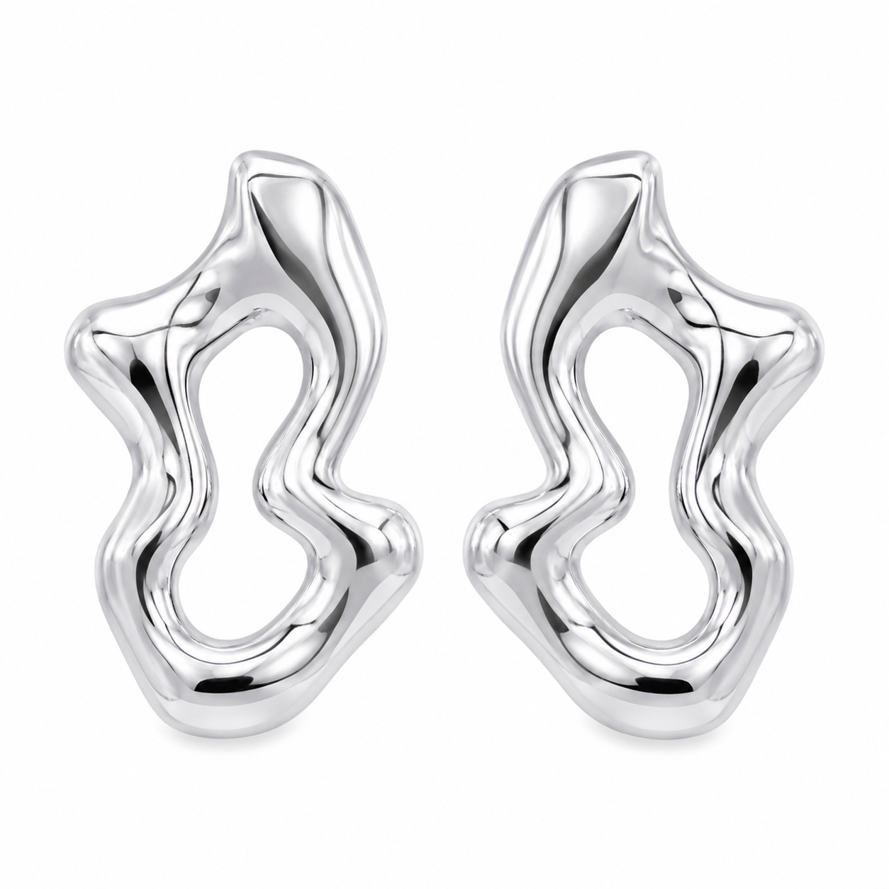 ARETES CHUNKYS ONDAS IRREGULARES