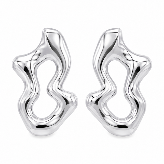 ARETES CHUNKYS ONDAS IRREGULARES