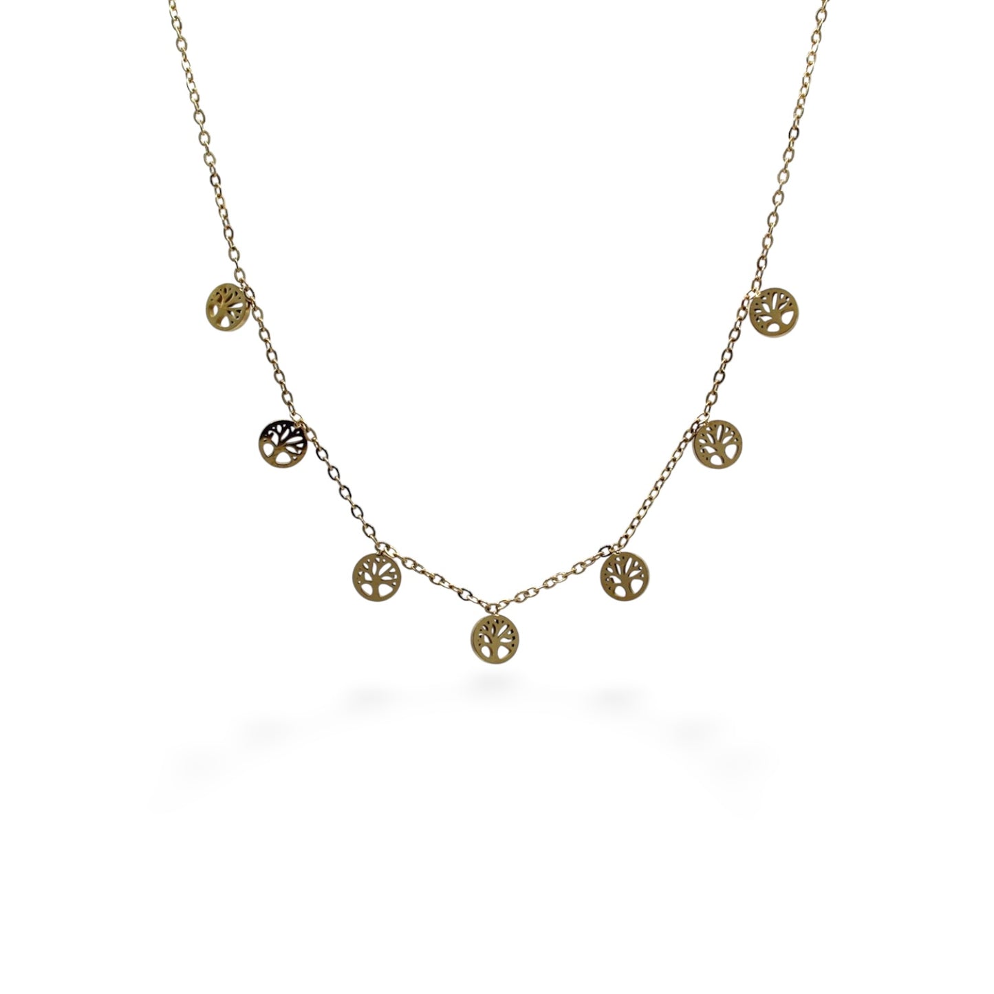 COLLAR CIRCULOS MINIS ARBOLES