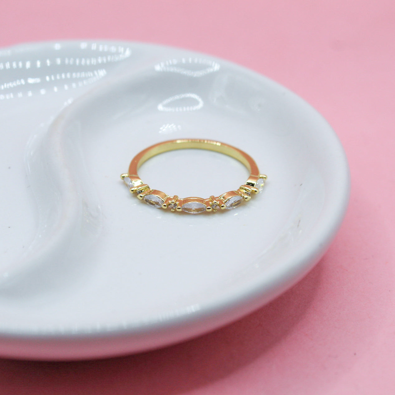 ANILLO ZIRCONIA ROMBO Y ZIRCONIA MINI