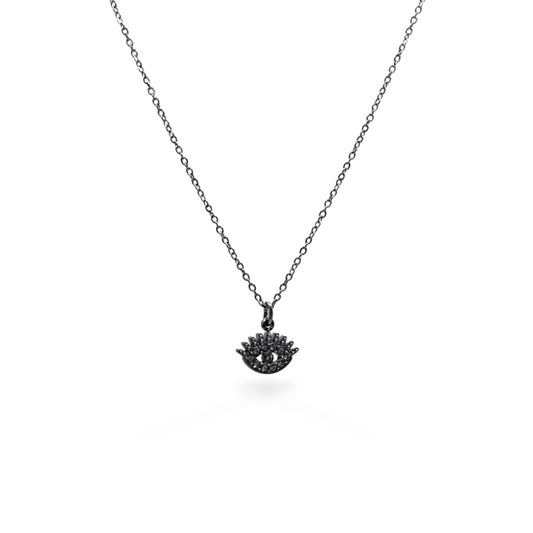 COLLAR OJO CON ZIRCONIAS