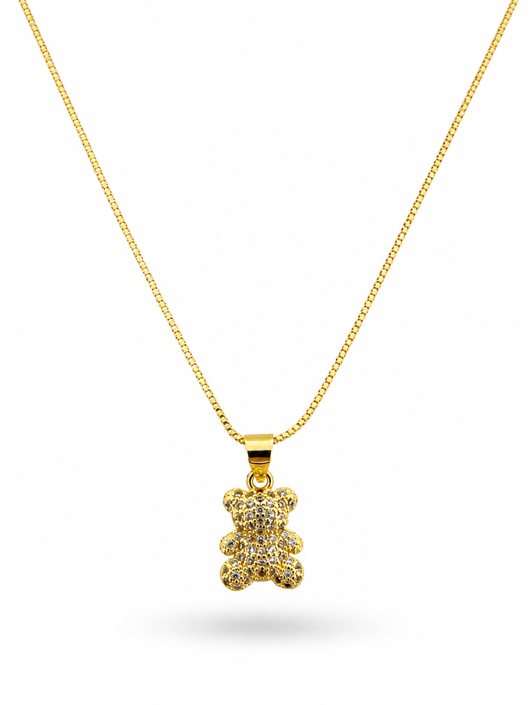 COLLAR OSITO ZIRCONIAS CHUNKY