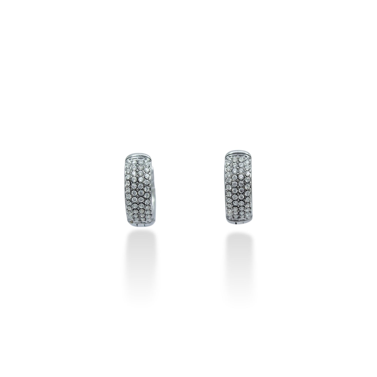 ARRACADAS CUATRO LINEAS ZIRCONIAS CHUNKYS