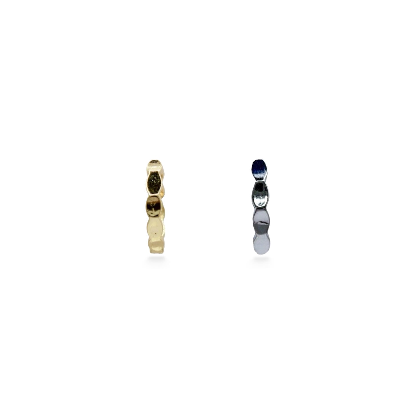 ARRACADAS BOLITAS APLASTADAS