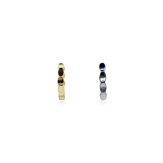 ARRACADAS BOLITAS APLASTADAS