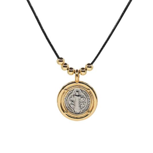 COLLAR AJUSTABLE SAN BENITO CINCO BOLITAS