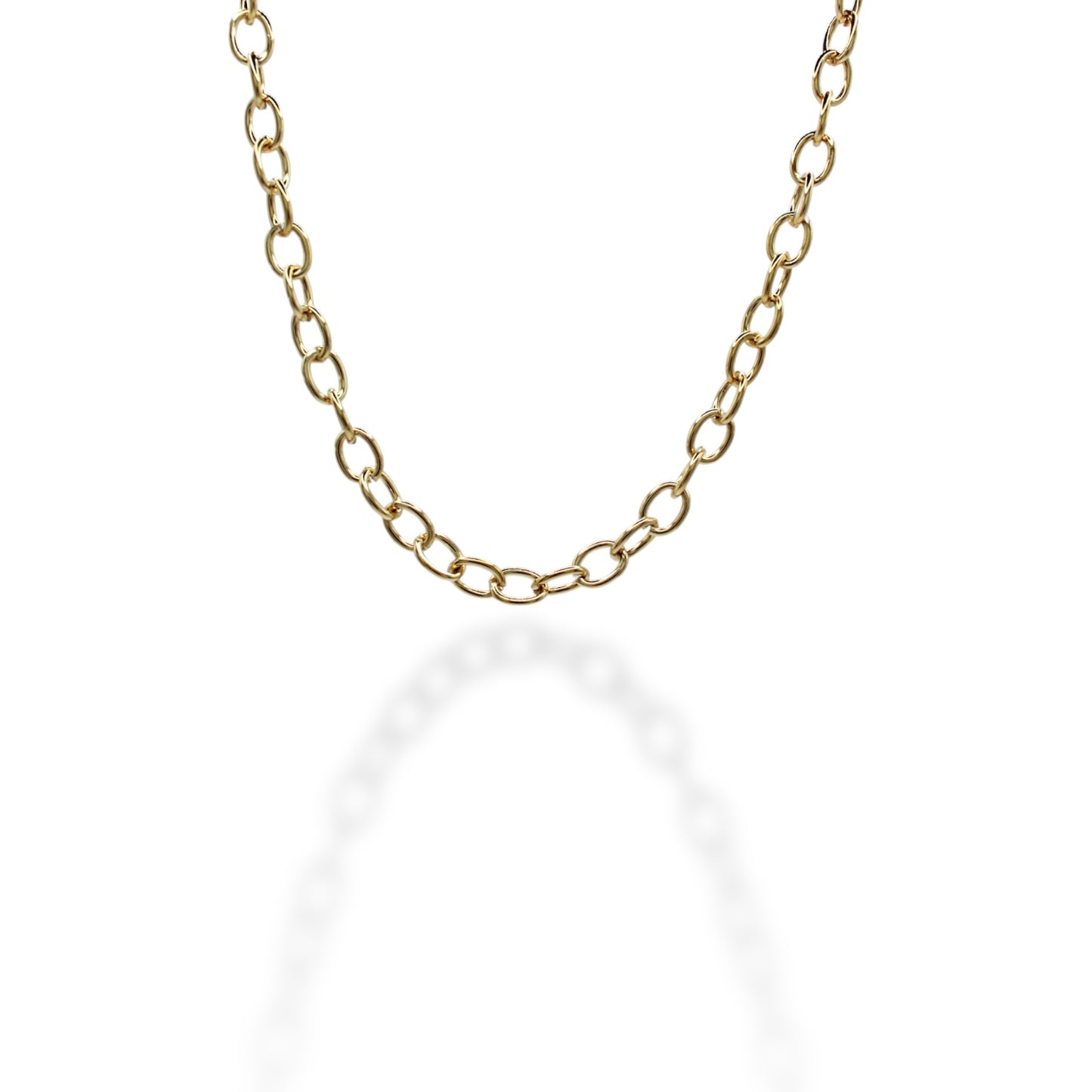 COLLAR ESLABONES REDONDO