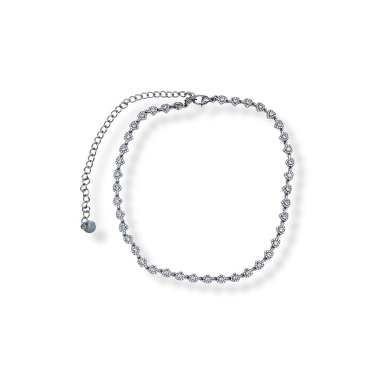 COLLAR CORAZON ZIRCONIA CHICO (GARGANTILLA)