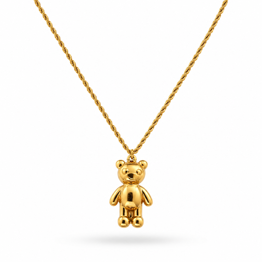 COLLAR DORSAL CON OSITO GRANDE CHUNKY