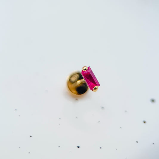 RUBI NATURAL ORO ESPAÑOL 10K