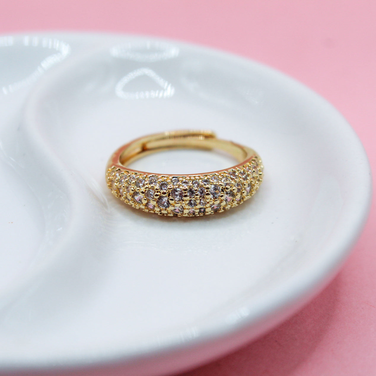 ANILLO CHUNKY ZIRCONIAS