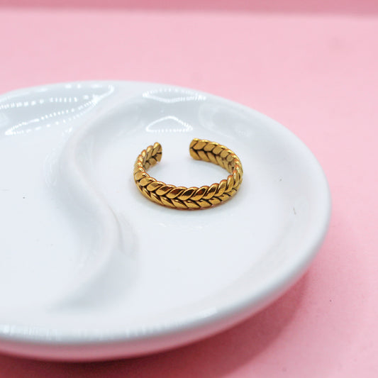 ANILLO HOJAS