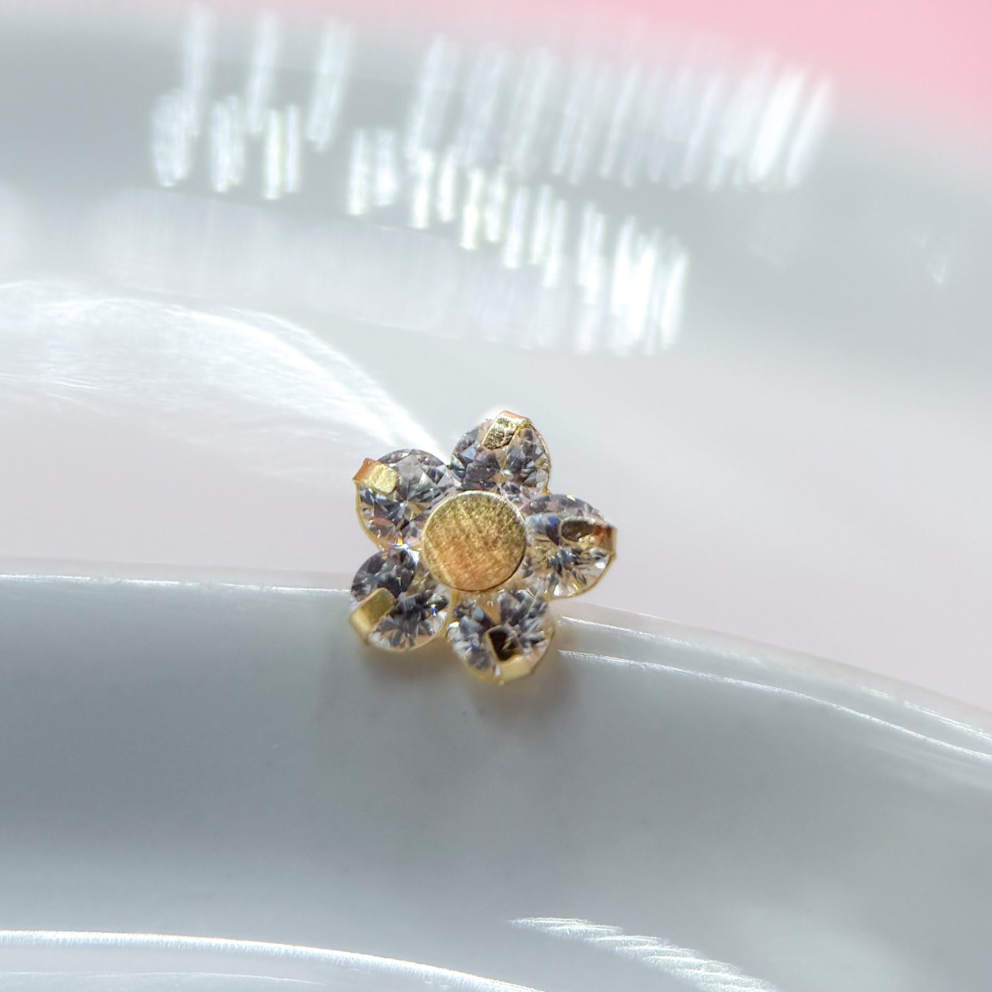 FLOR ZIRCONIA VACIADO 10K