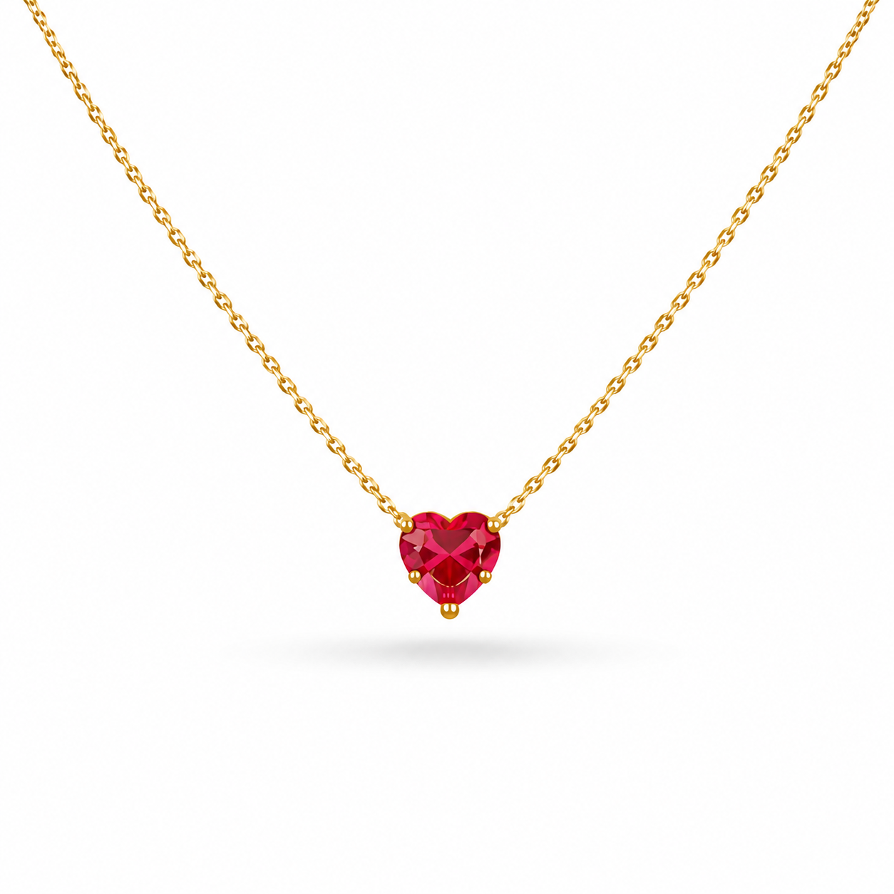 COLLAR CORAZON CRISTAL