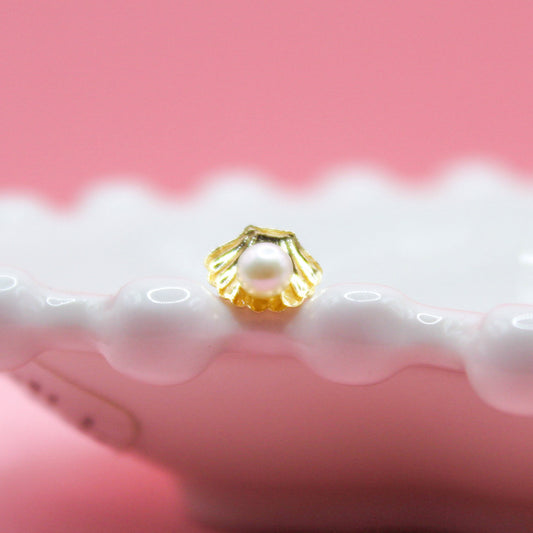 CONCHA CON PERLA 10K