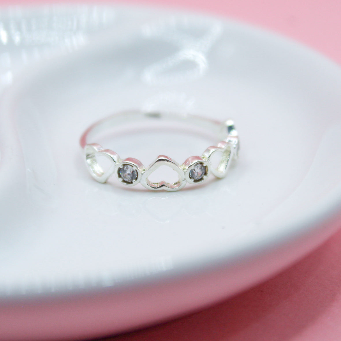 ANILLO CORAZONES INVERTIDOS .925