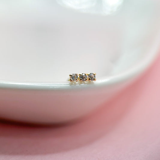 TRESILLO LINEA ZIRCONIA 10K