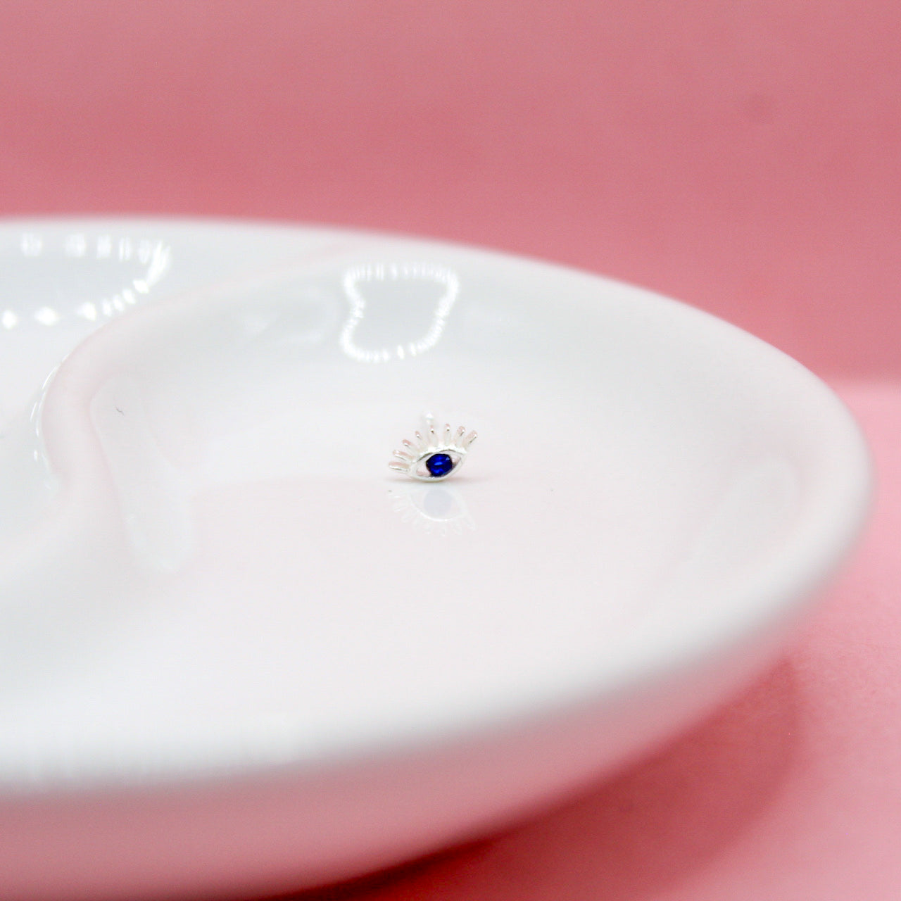 NOSTRIL OJO AZUL .925